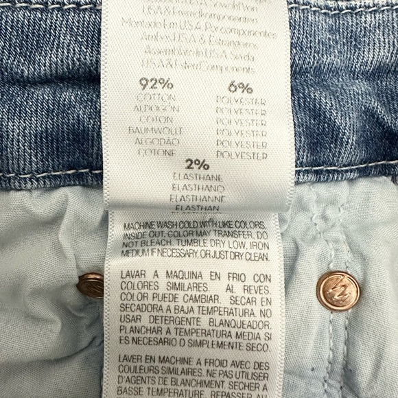 Mother Denim The Looker Ankle Step Fray in Truth Or Dare - Picture 12 of 15